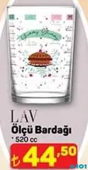 LAV ÖLÇÜ BARDAĞI 520 CC